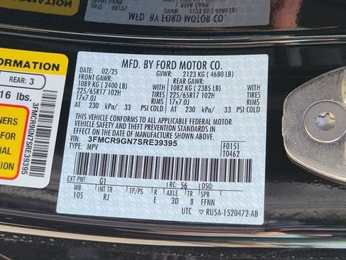 New 2025 Ford Bronco Sport Heritage w/ Convenience Package image 11