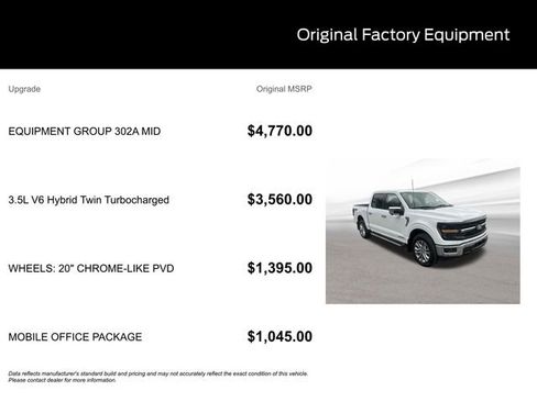 Used 2024 Ford F150 XLT w/ Equipment Group 302A MID image 10