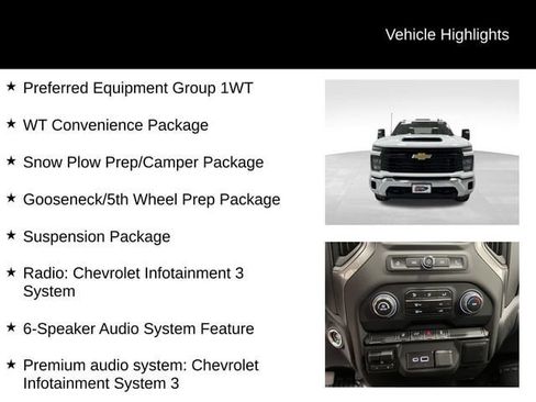 New 2026 Chevrolet Silverado 3500 W/T AWD/4WD image 17