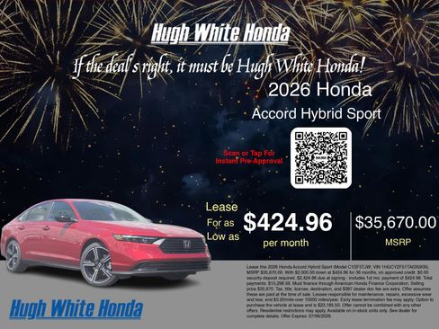 New 2026 Honda Accord Sport image 3