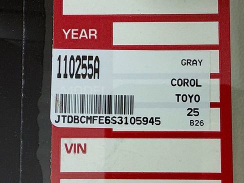 Certified 2025 Toyota Corolla LE image 31