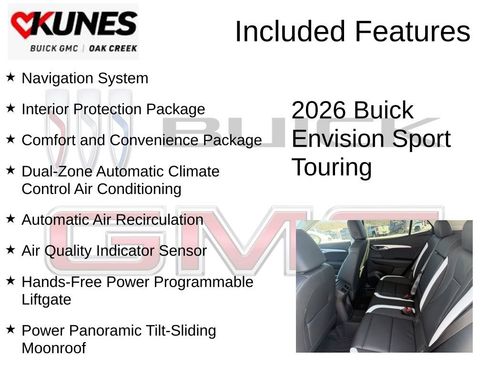 New 2026 Buick Envision Sport Touring AWD/4WD image 2