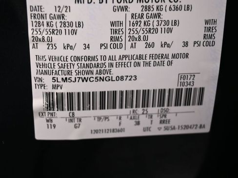 Used 2022 Lincoln Aviator Reserve w/ Elements Package Plus image 18