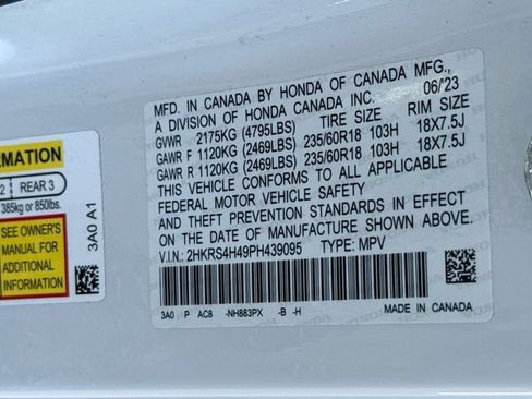 Certified 2023 Honda CR-V EX image 37
