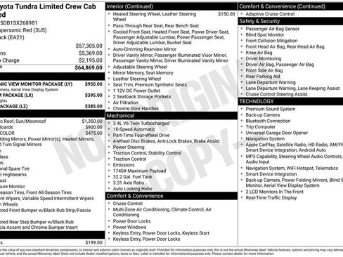 Used 2025 Toyota Tundra Limited AWD/4WD image 11