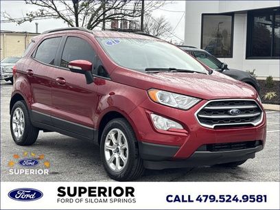 Used 2021 Ford EcoSport SE w/ SE Convenience Package