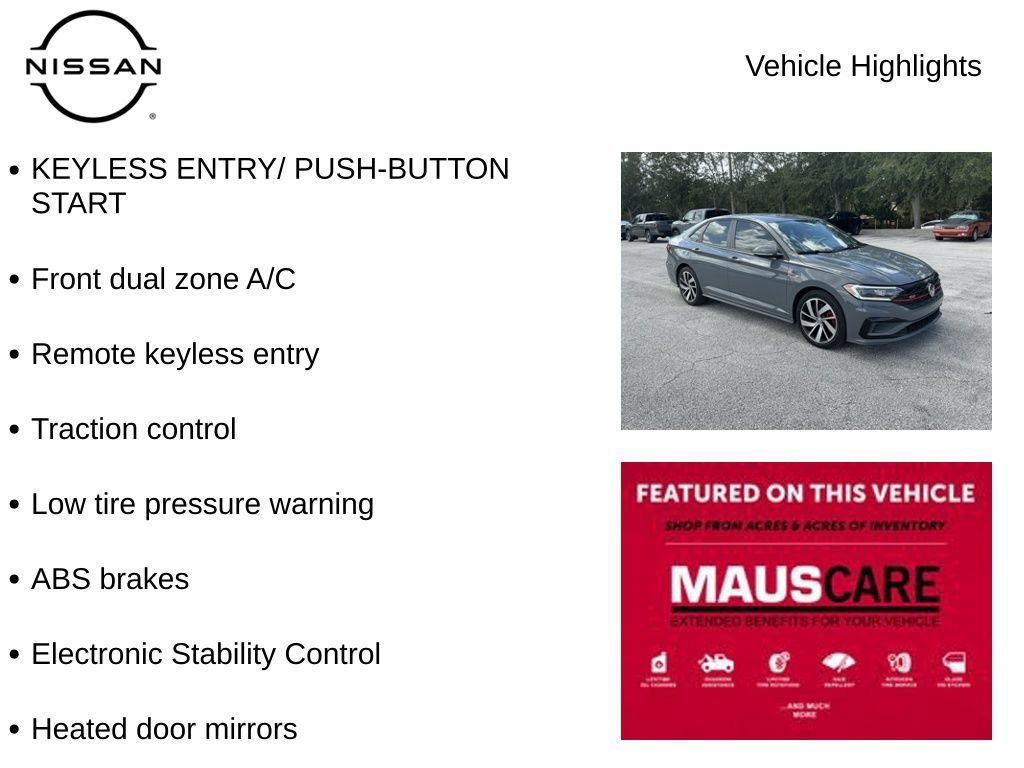 Used 2019 Volkswagen Jetta GLI FWD image 8