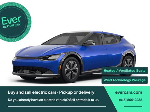 Used 2022 Kia EV6 Wind w/ Wind Technology Package AWD/4WD image 1