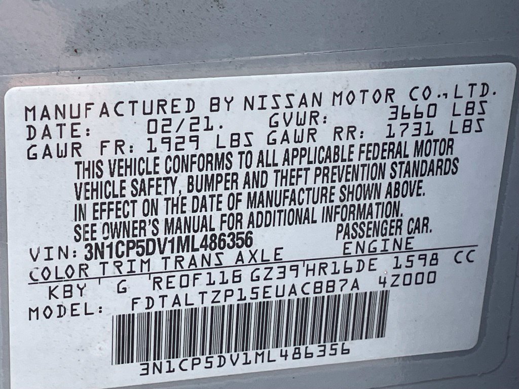 Used 2021 Nissan Kicks SR w/ SR Premium Package FWD image 33
