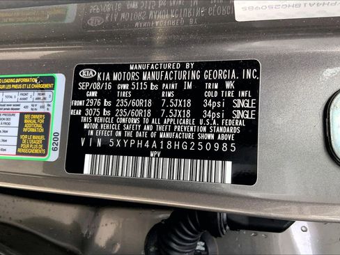 Used 2017 Kia Sorento EX w/ EX Premium Package image 34