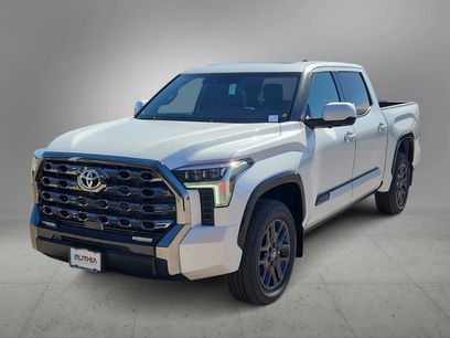 New 2026 Toyota Tundra Platinum