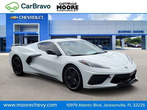 Certified 2024 Chevrolet Corvette Stingray Preferred Cpe w/ Z51 Performance Package RWD image 1