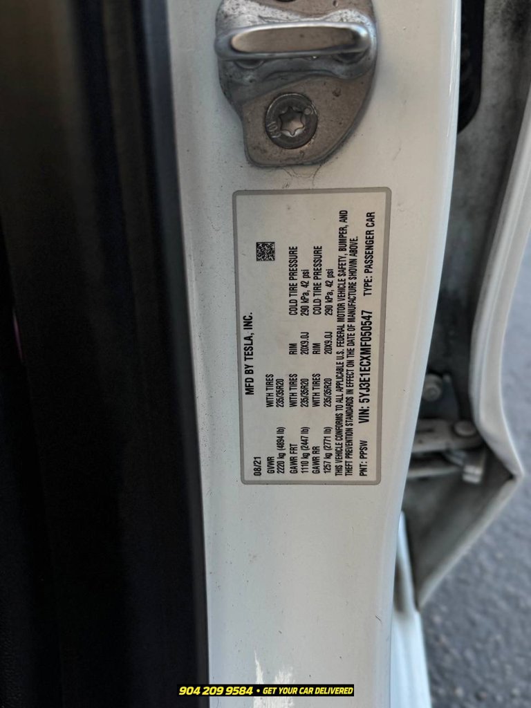 Used 2021 Tesla Model 3 Performance AWD/4WD image 14