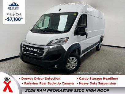 New 2026 RAM ProMaster 3500 w/ Quick Order Package 22G SLT