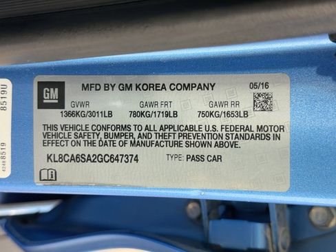 Used 2016 Chevrolet Spark LS image 19