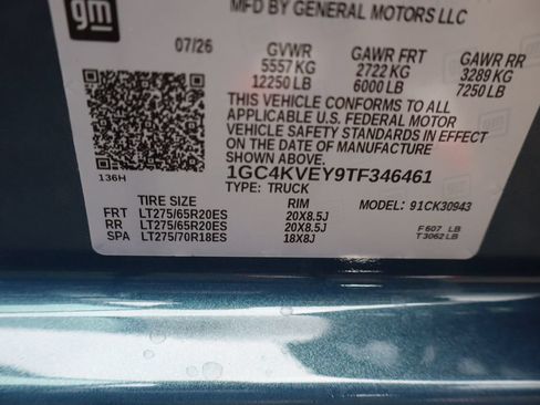 New 2026 Chevrolet Silverado 3500 High Country w/ Technology Package AWD/4WD image 32