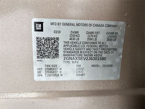 Used 2018 Chevrolet Equinox LT image 26