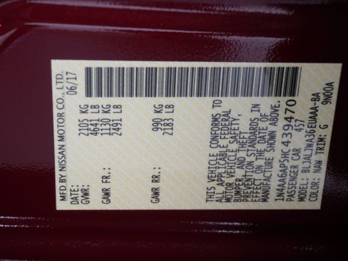 Used 2017 Nissan Maxima 3.5 SV image 28