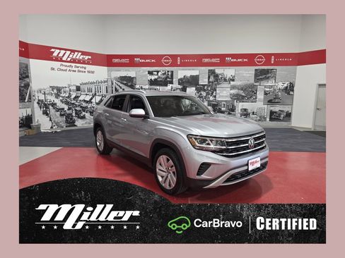 Used 2022 Volkswagen Atlas Cross Sport SE AWD/4WD image 1