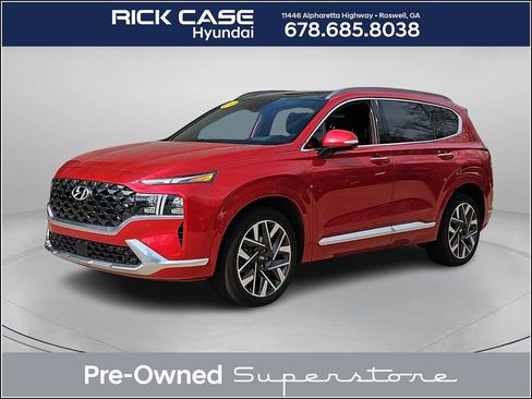 Used 2023 Hyundai Santa Fe Calligraphy w/ Cargo Package image 1