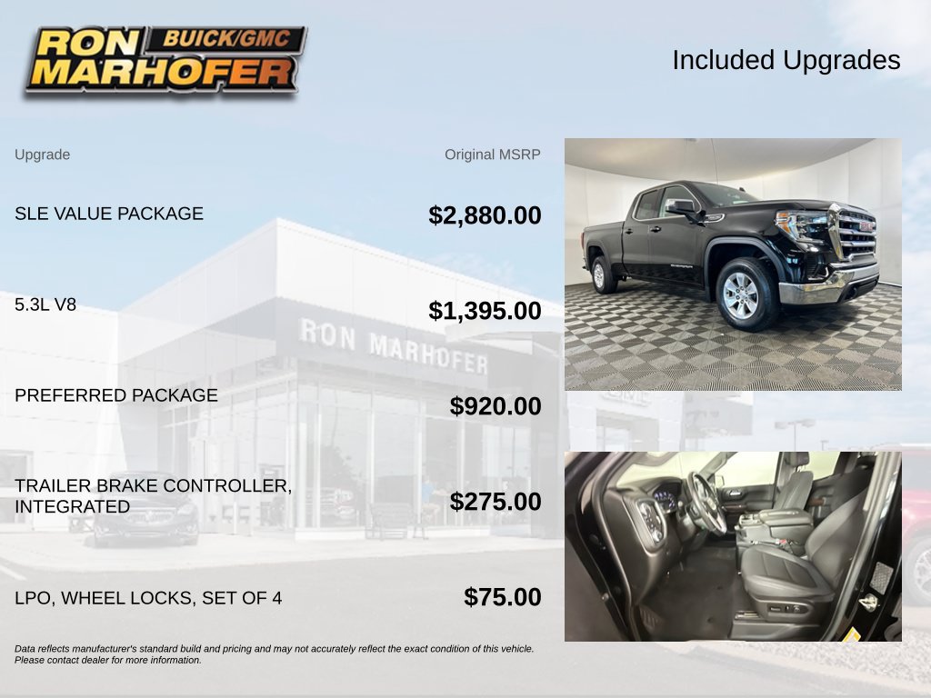 Used 2019 GMC Sierra 1500 SLE w/ SLE Value Package AWD/4WD image 6