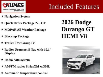 Used 2026 Dodge Durango GT w/ Blacktop Package