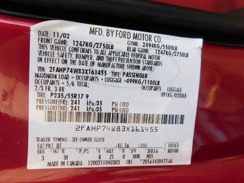 Used 2003 Ford Crown Victoria LX image 17