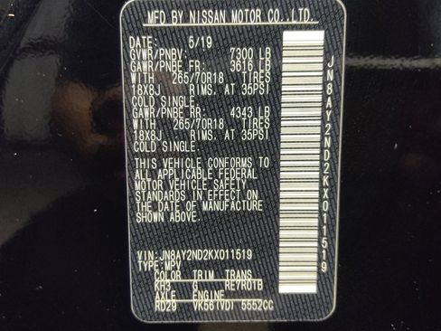 Used 2019 Nissan Armada SV w/ Driver Package image 33