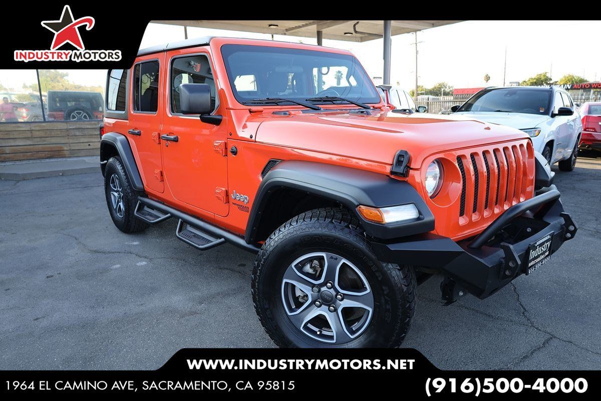 Used 2020 Jeep Wrangler Unlimited Sport S AWD/4WD image 1