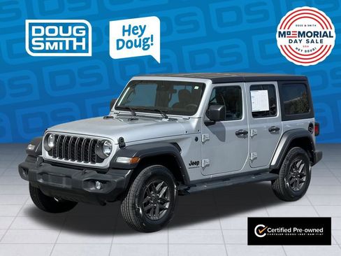 Certified 2024 Jeep Wrangler Unlimited Sport AWD/4WD image 1