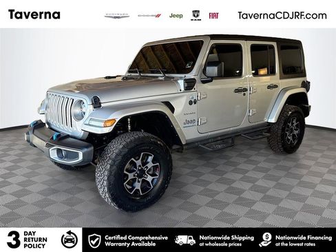 Used 2023 Jeep Wrangler Unlimited Sahara w/ Cold Weather Group AWD/4WD image 1