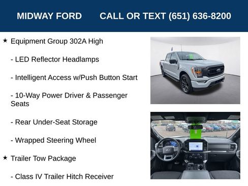 Certified 2023 Ford F150 XLT w/ Equipment Group 302A High AWD/4WD image 18