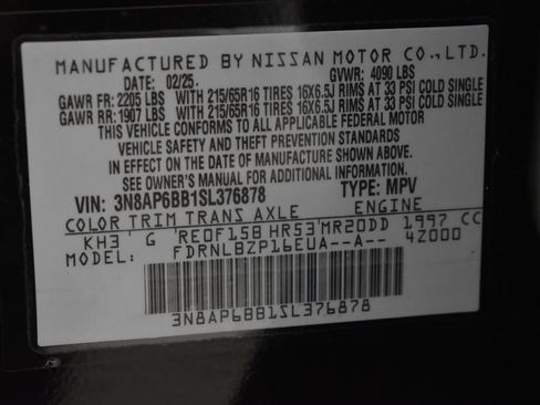 Used 2025 Nissan Kicks S AWD/4WD image 34
