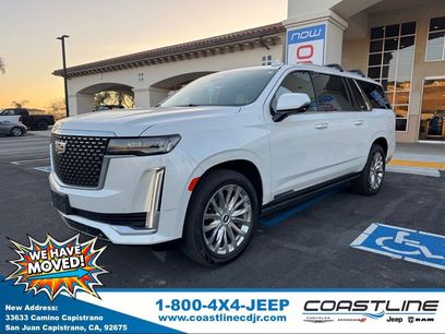 Used 2021 Cadillac Escalade ESV Premium Luxury w/ Driver Assist Tech Package