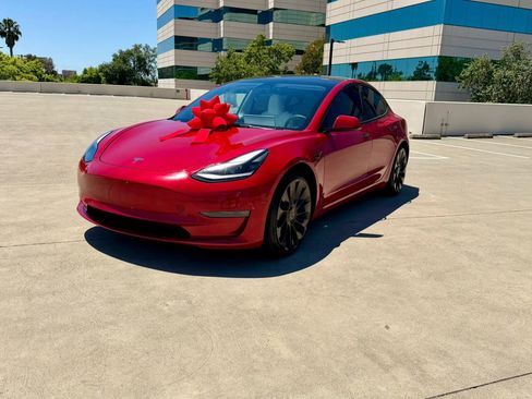 Used 2021 Tesla Model 3 Performance AWD/4WD image 18