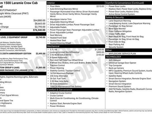 New 2026 RAM 1500 Laramie AWD/4WD image 33
