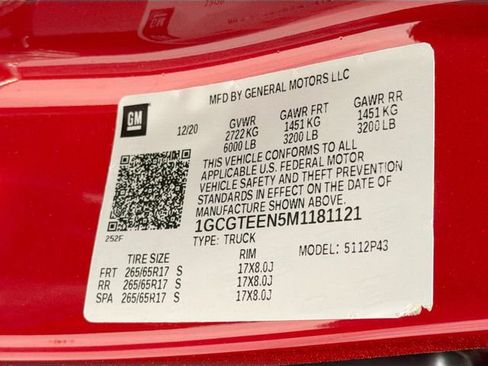 Certified 2021 Chevrolet Colorado ZR2 w/ ZR2 Dusk Special Edition image 28