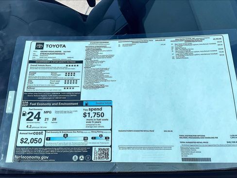 New 2026 Toyota Grand Highlander FWD image 22