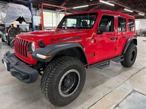 Used 2019 Jeep Wrangler Unlimited Sahara w/ Quick Order Package 24M Moab AWD/4WD image 1
