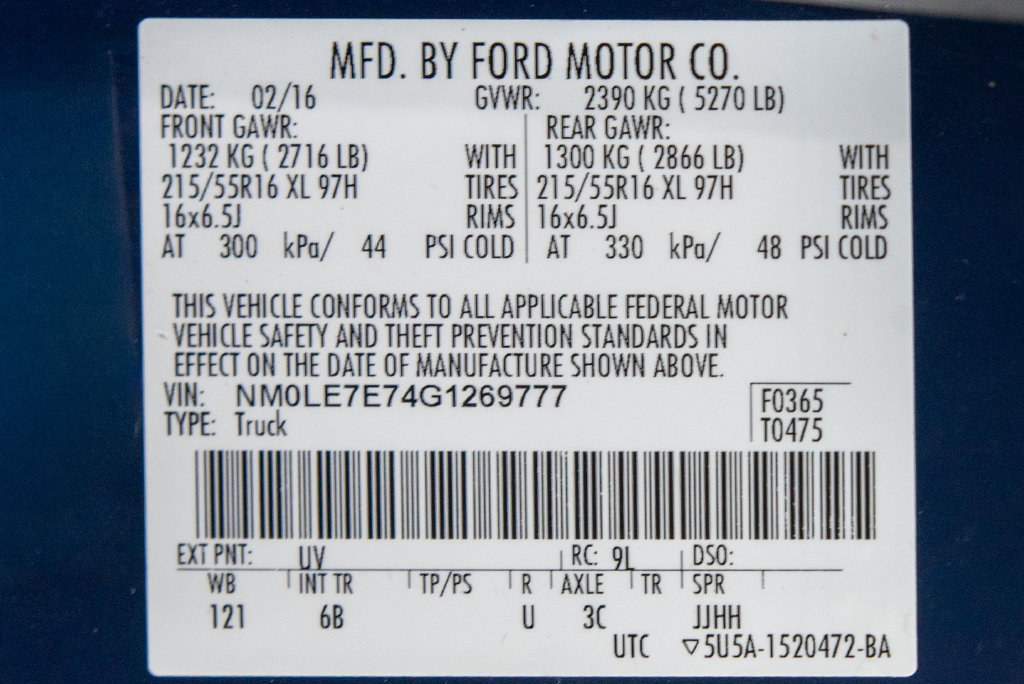 Used 2016 Ford Transit Connect XL FWD image 21