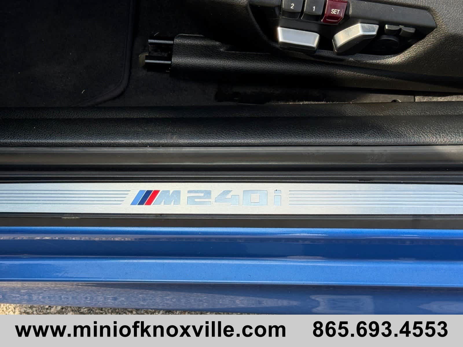 Used 2020 BMW M240i Convertible w/ Premium Package RWD image 13