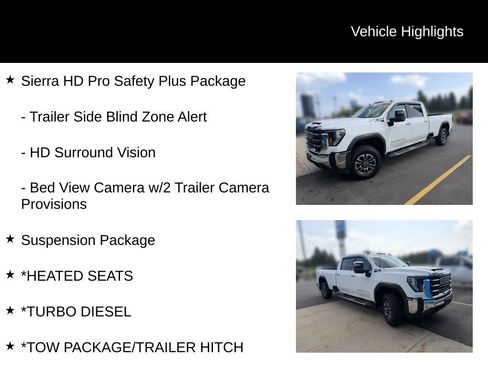 Used 2024 GMC Sierra 2500 SLT w/ SLT Premium Package AWD/4WD image 17