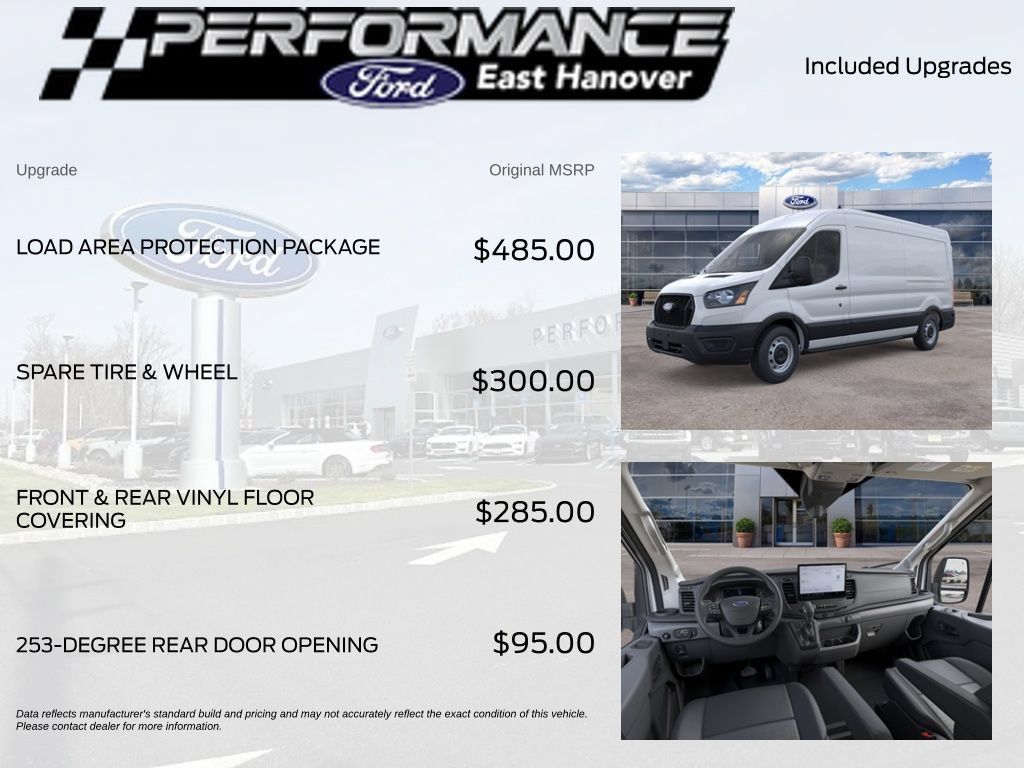 New 2026 Ford Transit 250 148 Medium Roof w/ Load Area Protection Package RWD image 4