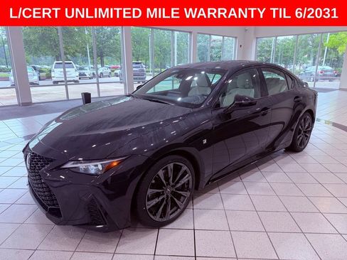 Certified 2025 Lexus IS 350 F Sport w/ Accessory Package 2 RWD image 3