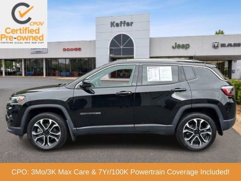 Certified 2022 Jeep Compass Limited w/ Sun and Sound Group AWD/4WD image 2
