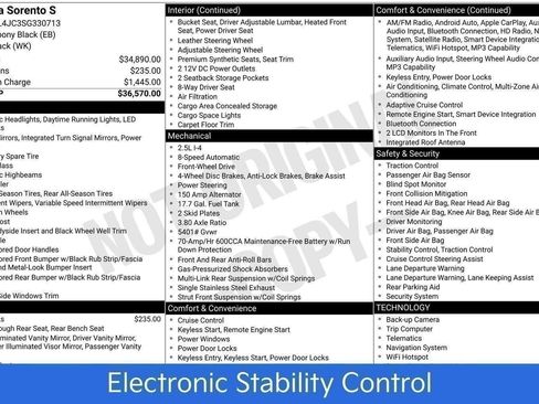 Used 2025 Kia Sorento S image 78