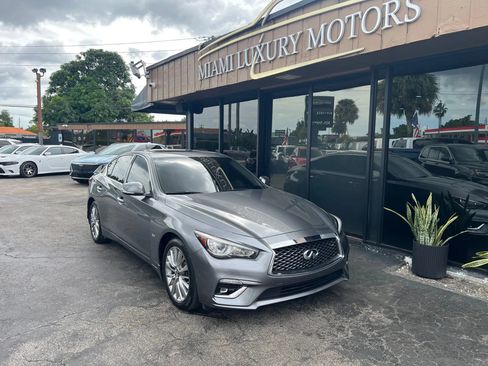 Used 2022 INFINITI Q50 Luxe w/ Cargo Package AWD/4WD image 3