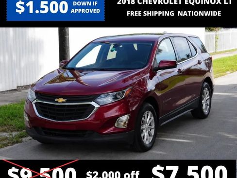 Used 2018 Chevrolet Equinox LT FWD image 1