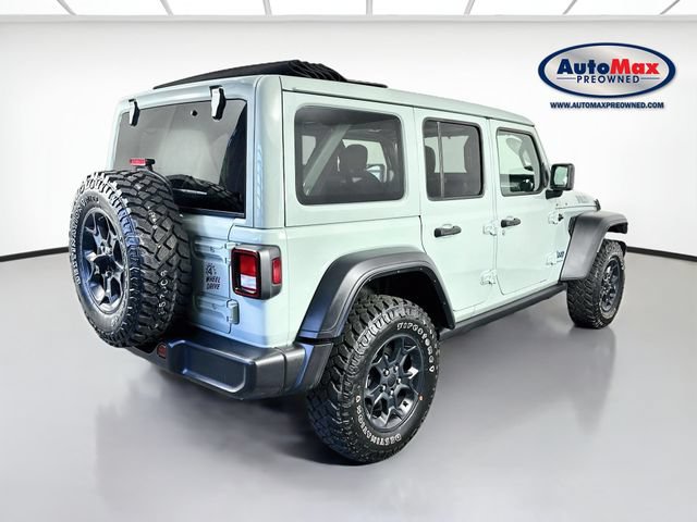 Used 2023 Jeep Wrangler Unlimited w/ Sun & Screen Package AWD/4WD image 2