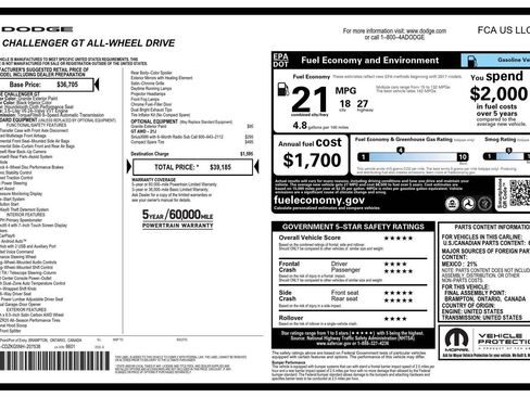 Used 2022 Dodge Challenger GT image 26